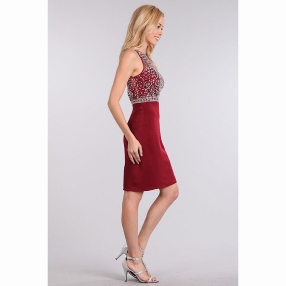 MY Fashion 1631 Burgundy 3XL - Picture 3 of 7